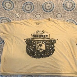 Smokey Bear Crop Top